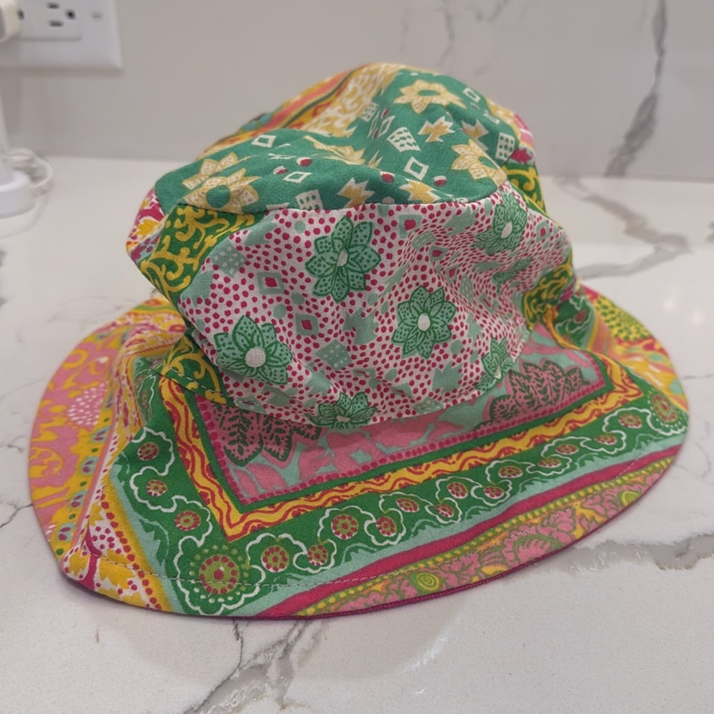 Hatattack Reversible Multicolored/Pink Bucket Hat - image 2